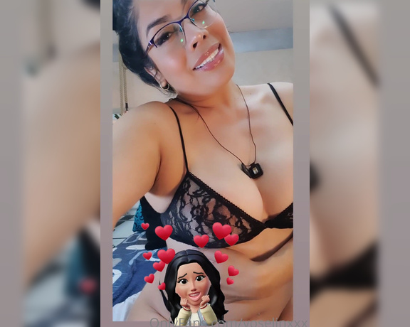 Yuliana Garcia aka yoselinxxx - 01-13-2023 OnlyFans Video - I am happy today