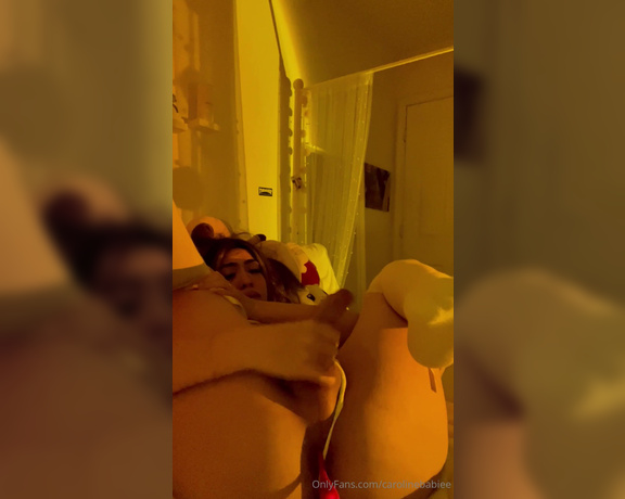 Ts Caroline Babiee aka carolinebabiee - 10-24-2024 OnlyFans Video - a little tb video of me cumming without trying to wake up my parents