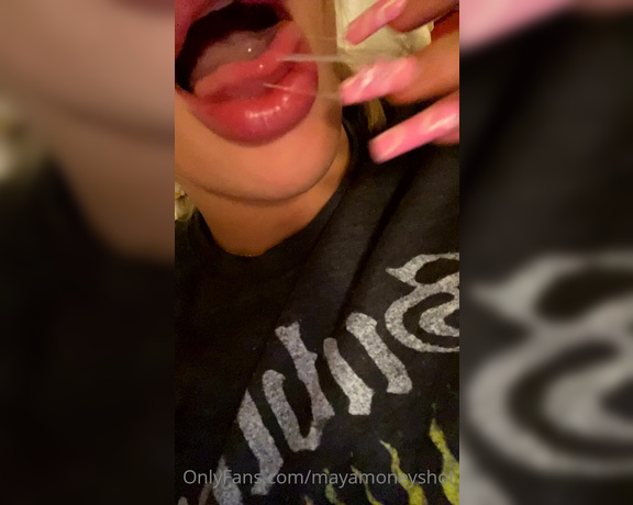 Ts Maya Moneyshot aka mayamoneyshot - 06-30-2023 OnlyFans Video - watch me eat my girl cum gtgtgtgt