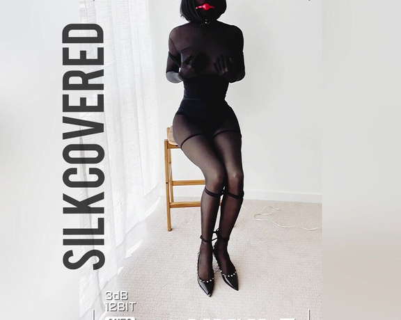 TS Silk aka silklivingdoll - 06-23-2021 OnlyFans Video - Im wearing double layered zentai today skin tone  sheer black