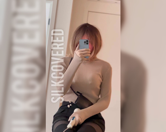 TS Silk aka silklivingdoll - 02-24-2022 OnlyFans Video - I got a hoodie, a pair of fishnet pantyhose plus over knee tights, ankle boot and