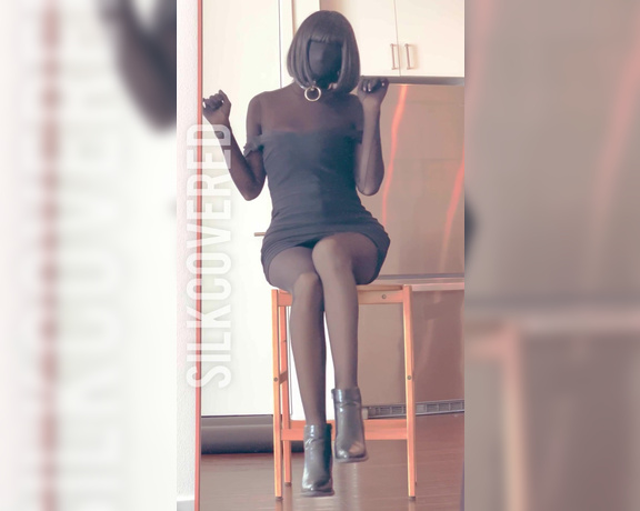 TS Silk aka silklivingdoll - 03-08-2022 OnlyFans Video - Dancing in full zentai encasement D