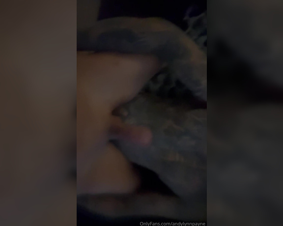 Andylynn Payne aka andylynnpayne - 03-14-2024 OnlyFans Video - daddybones cumming deep in my ass