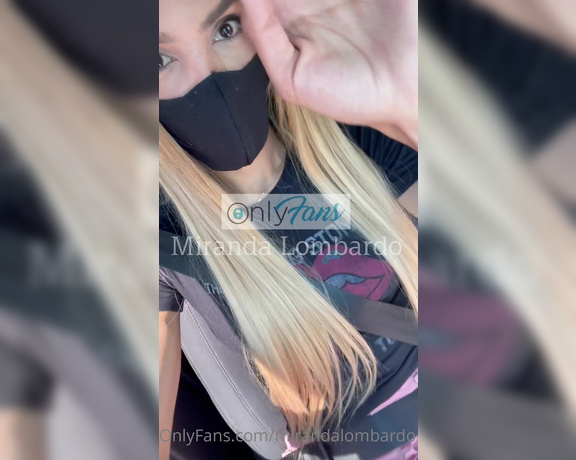 Miranda Lombardo aka mirandalombardo - 02-24-2021 OnlyFans Video - Video donde voy platicando con el chico del Uber