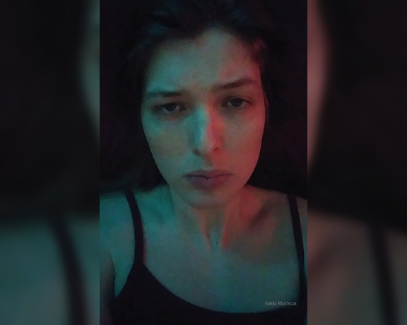 Nikki Blackcat aka nikkiblackcat - 02-03-2020 OnlyFans Video - Hey Woke up late so a bit of a late post for todays content, but I