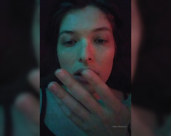 Nikki Blackcat aka nikkiblackcat - 02-03-2020 OnlyFans Video - Hey Woke up late so a bit of a late post for todays content, but I