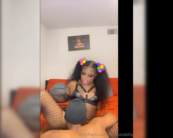 Akasha La Negra aka mz_dondolly - 08-28-2024 OnlyFans Video - Training Boy be so hard sometimes cos yall keep telling me to go slow or stop