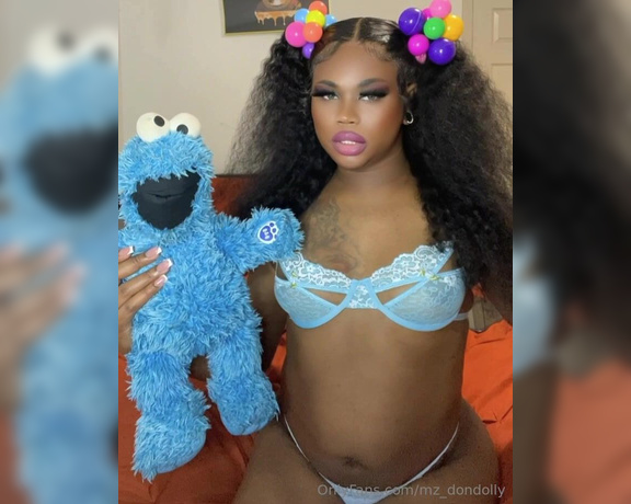 Akasha La Negra aka mz_dondolly - 08-21-2024 OnlyFans Video - Come on gobble up my cookie