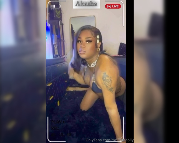 Akasha La Negra aka mz_dondolly - 01-26-2025 OnlyFans Video - Come over