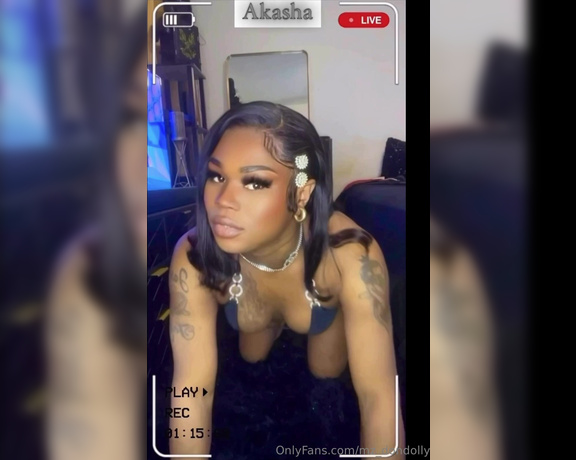 Akasha La Negra aka mz_dondolly - 01-26-2025 OnlyFans Video - Come over