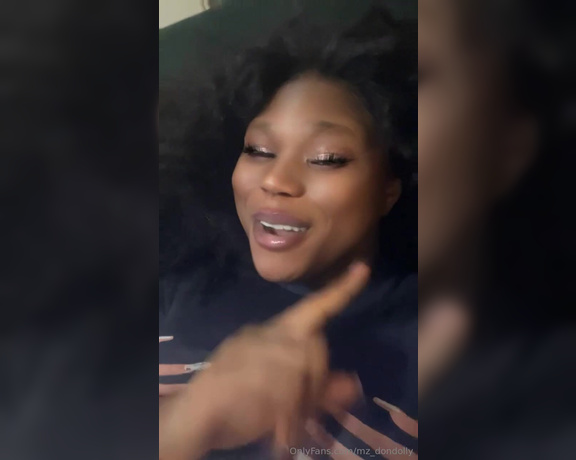 Akasha La Negra aka mz_dondolly - 02-03-2025 OnlyFans Video - Im just asking