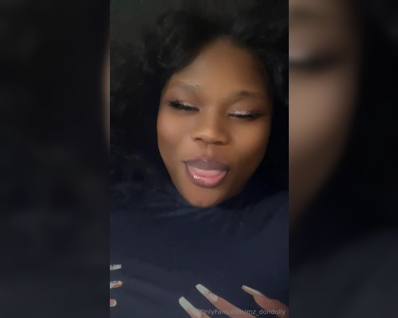 Akasha La Negra aka mz_dondolly - 02-03-2025 OnlyFans Video - Im just asking