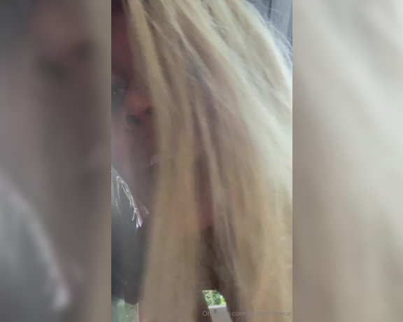 Erin Monroe aka ts_erinmonroe - 10-19-2023 OnlyFans Video - Quickie in the parking deck