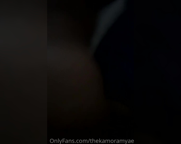 TS Kamora aka thekamoramyae - 01-30-2022 OnlyFans Video - beating this thick nigga up, guts was sooo creamy_72ln