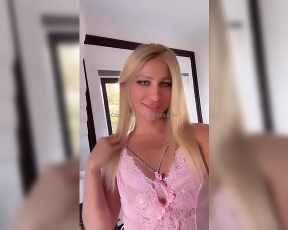 TS Bigdickelle aka bigdickelle - 10-05-2024 OnlyFans Video - Horny for you Tip to let me know youre here for me baby xx