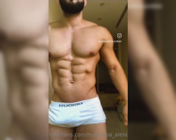 Lucas Alencar aka maromba_alencar - 07-22-2023 OnlyFans Video - Deodorants Challenge