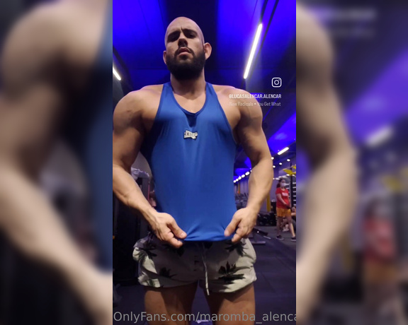 Lucas Alencar aka maromba_alencar - 07-22-2023 OnlyFans Video - Gym_lary