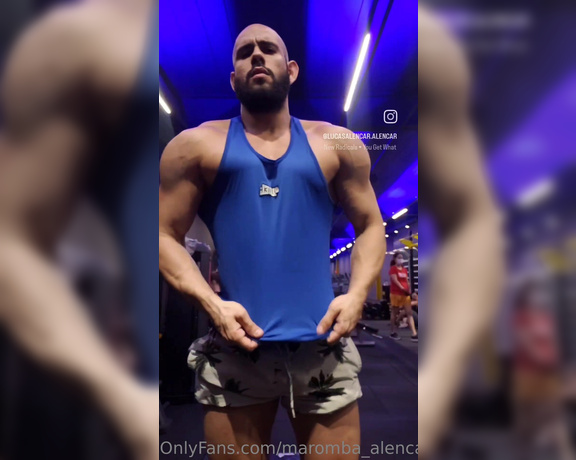 Lucas Alencar aka maromba_alencar - 07-22-2023 OnlyFans Video - Gym_ojin