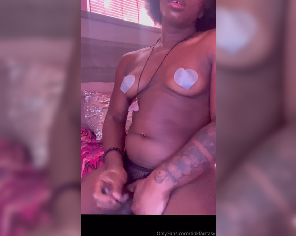 TS Nubian aka tinkfantasy - 10-28-2024 OnlyFans Video - Feeling frisky