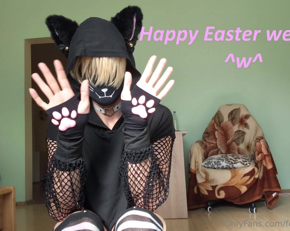 Femboypuppyy aka femboypuppyy - 03-29-2024 OnlyFans Video - Happy Easter weekend I had to cut the Easter part out of this video