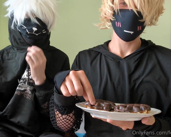 Femboypuppyy aka femboypuppyy - 07-08-2024 OnlyFans Video - We glazed our chocolate waffles in femboy cummies and ate them gtlt Oh and lots of