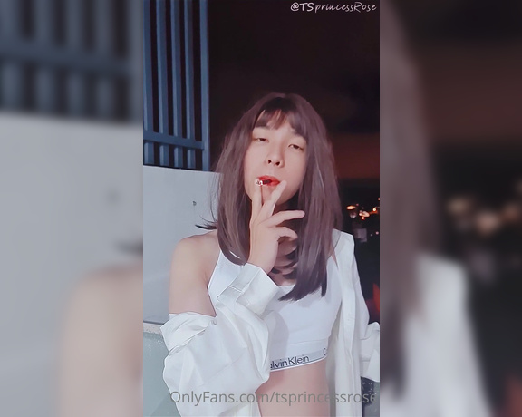 Princess Rosé aka tsprincessrose - 07-01-2021 OnlyFans Video - smoke with me