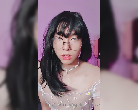 Princess Rosé aka tsprincessrose - 08-10-2021 OnlyFans Video - trying to act cute