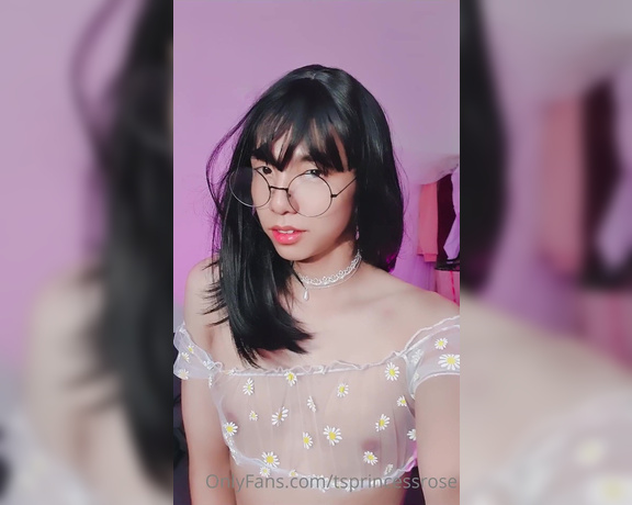 Princess Rosé aka tsprincessrose - 08-10-2021 OnlyFans Video - trying to act cute