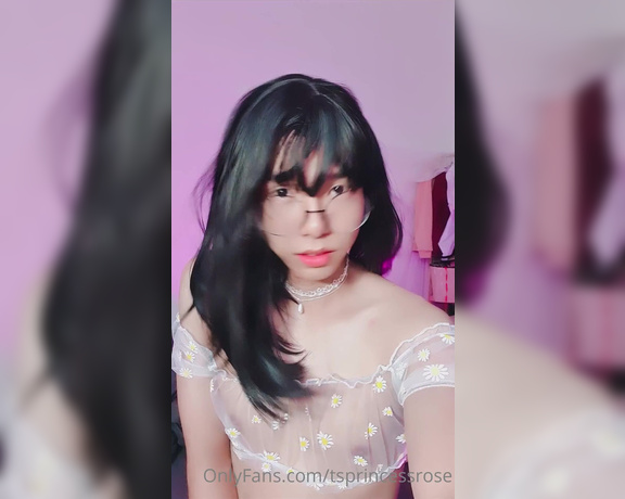 Princess Rosé aka tsprincessrose - 08-10-2021 OnlyFans Video - trying to act cute