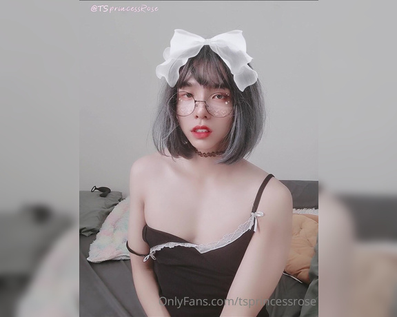 Princess Rosé aka tsprincessrose - 08-18-2021 OnlyFans Video - your cutie maid