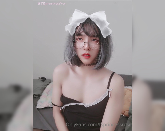 Princess Rosé aka tsprincessrose - 08-18-2021 OnlyFans Video - your cutie maid