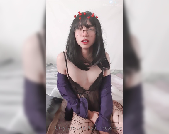 Princess Rosé aka tsprincessrose - 10-19-2021 OnlyFans Video - sexy little girl