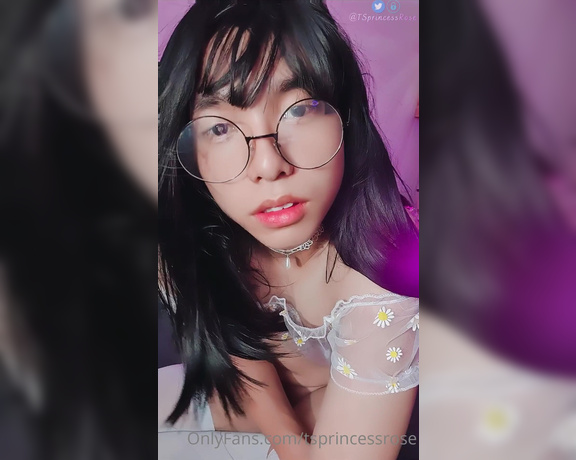 Princess Rosé aka tsprincessrose - 10-02-2021 OnlyFans Video - Leaked tsprincessrose 1416