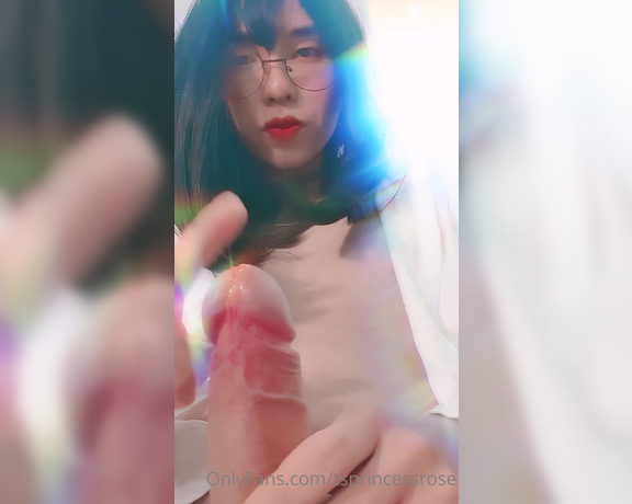 Princess Rosé aka tsprincessrose - 10-13-2021 OnlyFans Video - i am extremely wet