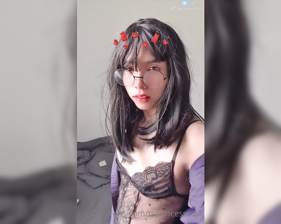 Princess Rosé aka tsprincessrose - 10-25-2021 OnlyFans Video - thinking about going out with this costume