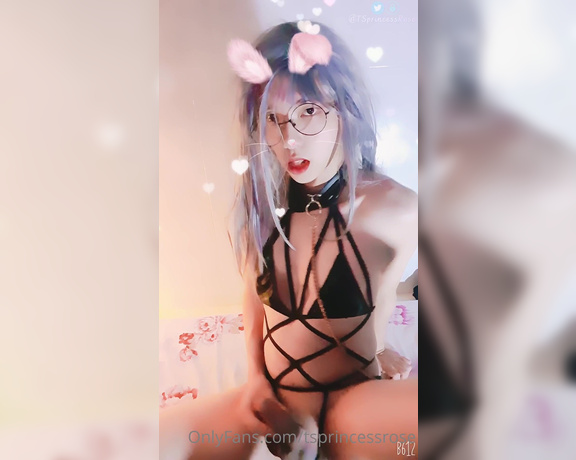 Princess Rosé aka tsprincessrose - 10-26-2021 OnlyFans Video - last year wig