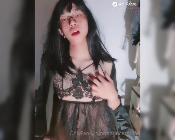 Princess Rosé aka tsprincessrose - 01-27-2022 OnlyFans Video - Leaked tsprincessrose 22460