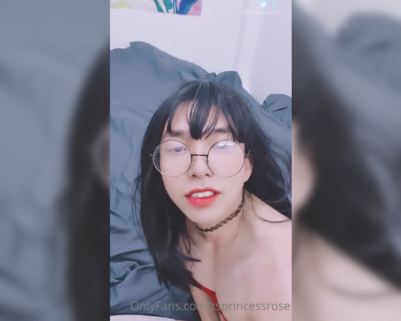 Princess Rosé aka tsprincessrose - 11-25-2021 OnlyFans Video - i wanna cum so bad