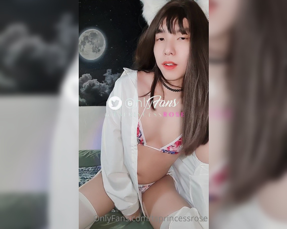 Princess Rosé aka tsprincessrose - 10-13-2022 OnlyFans Video - i want to jerk off so bad omg