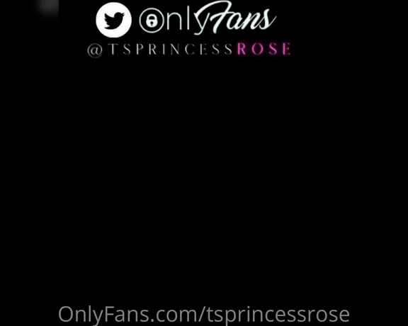 Princess Rosé aka tsprincessrose - 01-13-2023 OnlyFans Video - I can finally cum yay