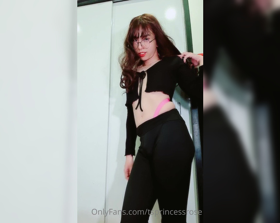 Princess Rosé aka tsprincessrose - 04-18-2023 OnlyFans Video - the reason why I cant go to the gym