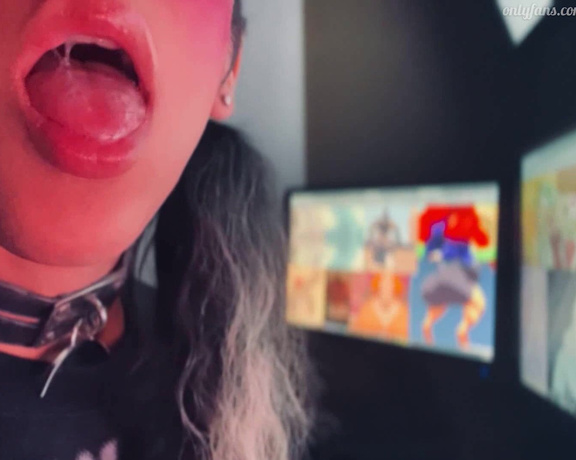 Rayray Sugarbutt aka rayraysugarbutt - 04-10-2023 OnlyFans Video - Raw unedited footage of a bunch of takes of me sticking my tongue out, panting and