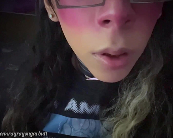 Rayray Sugarbutt aka rayraysugarbutt - 04-10-2023 OnlyFans Video - More unedited raw footage of me sticking my tongue out and drooling, now in slow motion