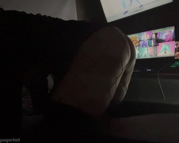 Rayray Sugarbutt aka rayraysugarbutt - 06-18-2023 OnlyFans Video - A little unused attempt at an idea I had to try to get my balls silhouetted