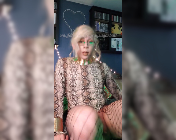 Rayray Sugarbutt aka rayraysugarbutt - 09-07-2020 OnlyFans Video - Unused vertical video showing off my balls and butt, from when I was filming Snake Oil