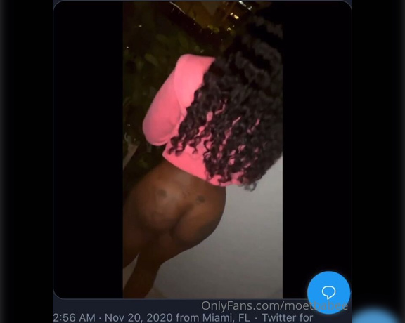 Moetbabee aka moetbabee - 01-13-2021 OnlyFans Video - THIS MY FIRST TIME SEEING THIS LOL  LATE NIGHT IN MIAMI SMOKING A BLUNT ON