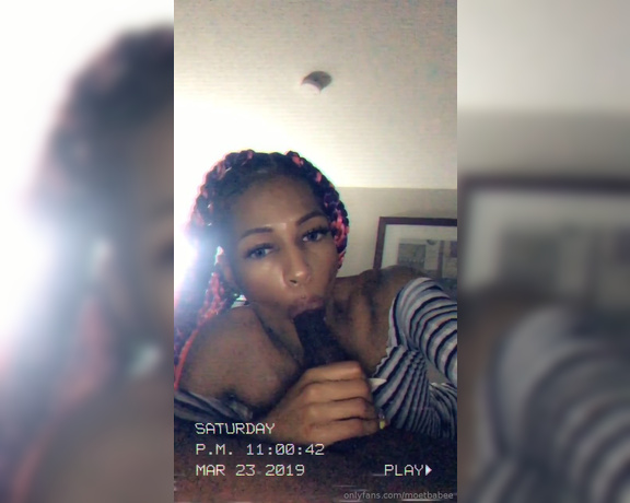 Moetbabee aka moetbabee - 03-26-2019 OnlyFans Video - I look amazing sucking dick