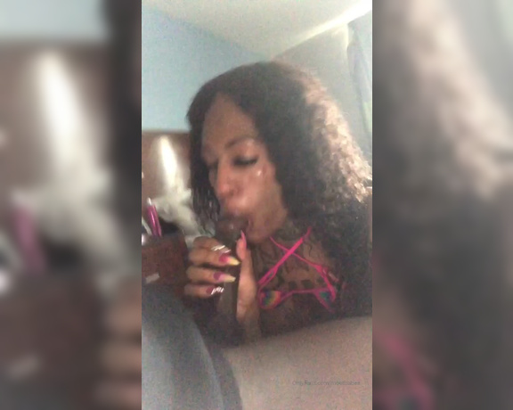 Moetbabee aka moetbabee - 08-14-2020 OnlyFans Video - BIGG ASS CHOCOLATE DICK  his dick is huge lol