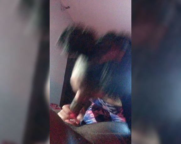 Moetbabee aka moetbabee - 11-30-2019 OnlyFans Video - I look soo good sucking dick