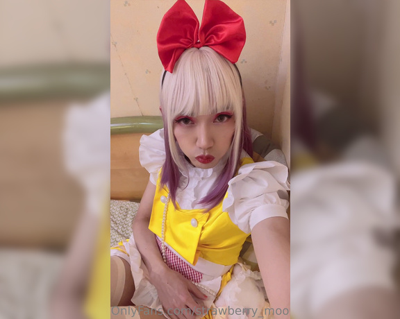 Strawberry Moonshine aka strawberry_moonshine - 03-27-2023 OnlyFans Video - Fresh hot SEMAN in BAD GIRL cosplay on the way Dorami personification x BAD girl version